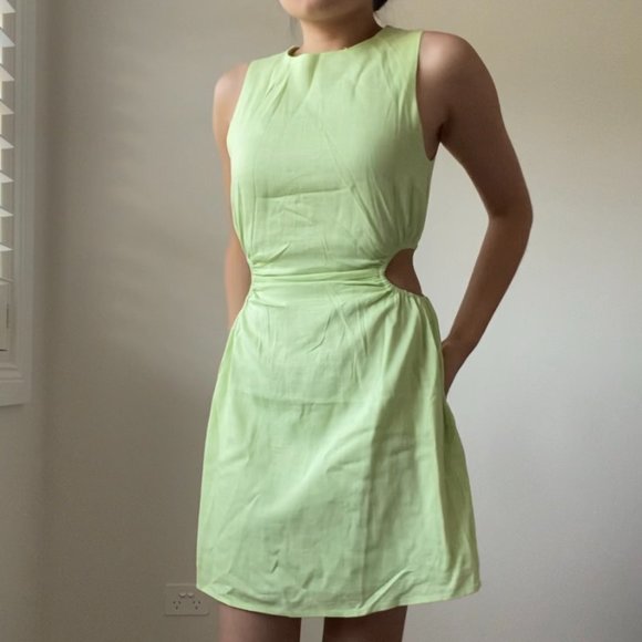 Whyte Valentyne Dresses & Skirts - Whyte Valentyne Cut-Out Mini